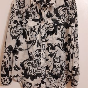 Ralph Lauren Button Blouse